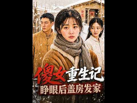 💥【一口气看完】《傻女重生记，睁眼后盖房发家》#短剧 #AI短剧 #逆袭 #drama #爽剧 #鲨鱼先生🦈