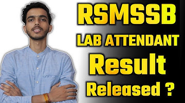 lab assistant result 2022 | lab assistant result kab aayega | lab assistant