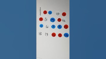 Drawing A Starlight line With Number 1 To 19 #line #maths #shorts