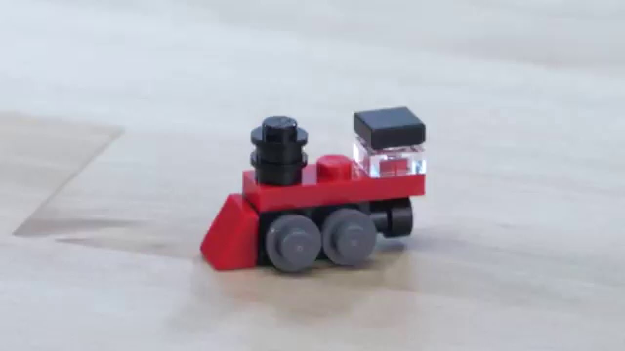 How to Build a Miniature Train - LEGO 