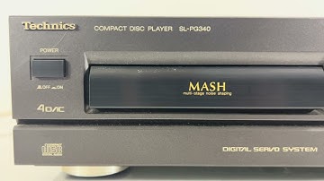 Technics SL-PG340 CD Compact Disc Player