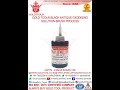 GOLD TOOL® BLACK ANTIQUE OXODISED SOLUTION - SRINATHJI JEWELLERY TOOLS