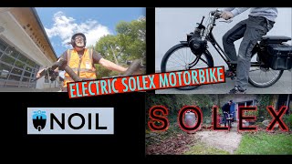 Celebrity Electric SOLEX Motorbike - Prof Simon Profile