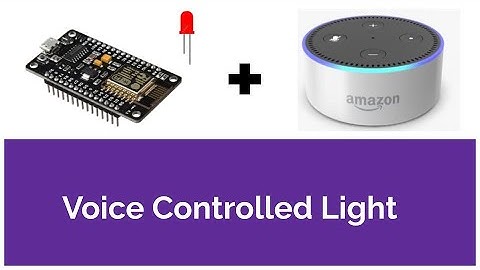 Voice controlled switching with NodeMCU and Amazon Echo dot