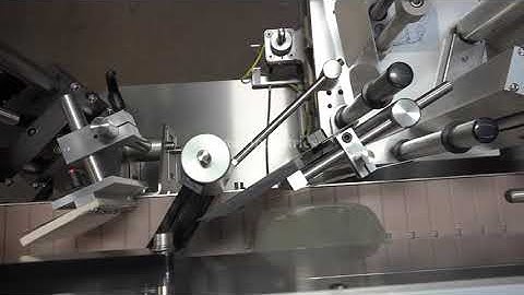Tronic Stainless Steel Front Back and Wrap Pressure Sensitive Labeler Demonstration