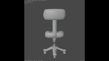 Modeling May 2021 - 7 : Office Chair (Only Surface Pass)