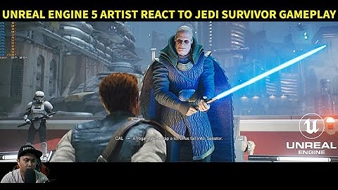 Unreal Engine 5 Artist React to Jedi Survivor Gameplay