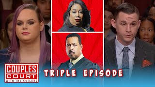 Triple Episode: Is She Cheating With A Man She Met Online? | Couples Court