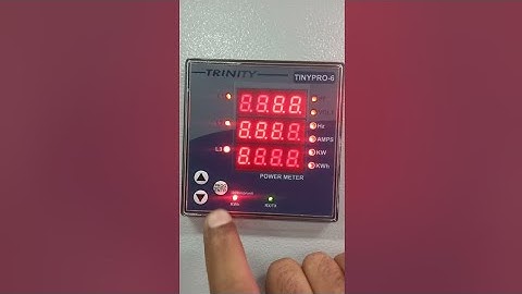 ⚡TRINITY PRO-6 METER SETTINGS🧐🤔FULL INFORMATION #technologyvideo#trending #youtubeshorts#technology⚡
