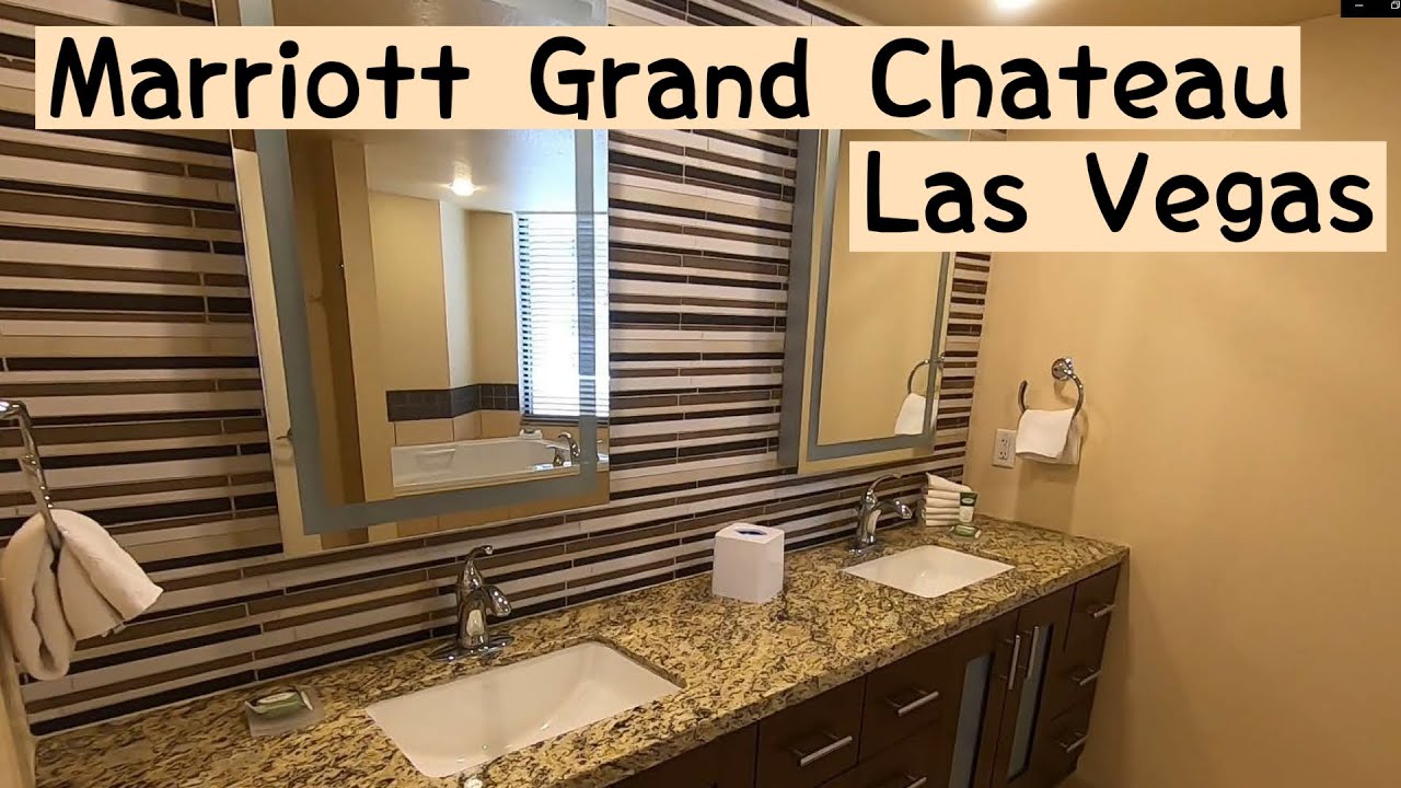 Marriott's Grand Chateau Hotel in Las Vegas - 3 Bedroom Suite! - Rambling  with Phil 