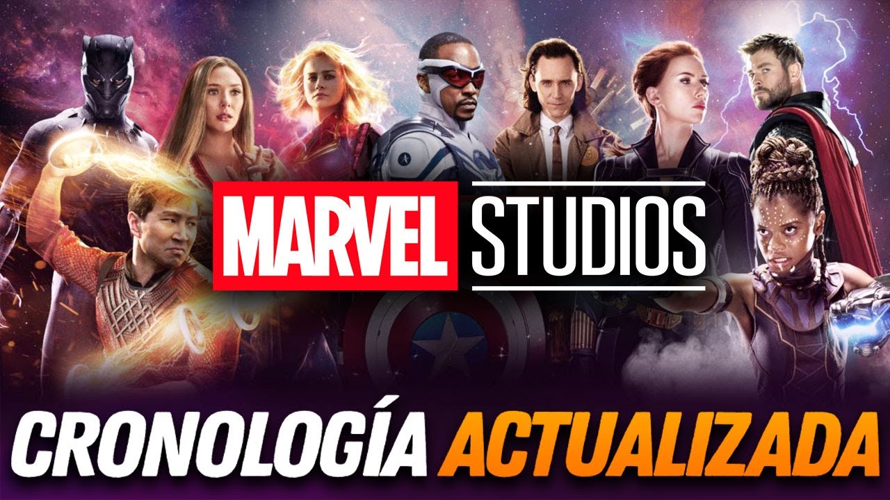 Cronología Marvel Studios 💥2022💥 - Orden cronológico las películas y series. - YouTube