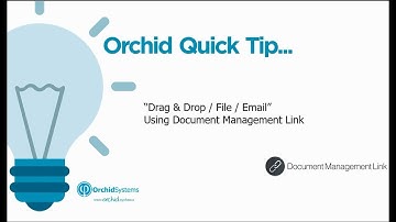 Document Management Link - Drag & drop, File and email documents & attachments