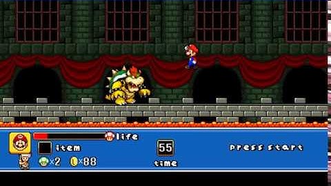 super mario brawl openbor last stage