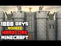 1000 days modded minecraft hardcore BASE TOUR (world download)