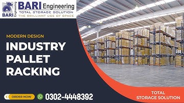 Industry Pallet Racking | Total Storage Solution | Bari Engineering | Racks Manufacturer | #racks