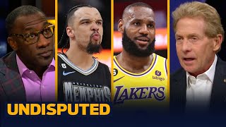 Lakers lose to Grizzlies in Game 2, Dillon Brooks calls LeBron 'old' postgame | NBA | UNDISPUTED