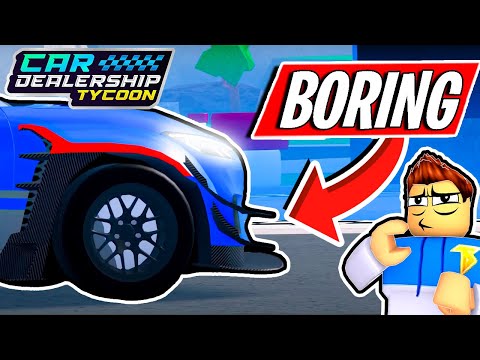 The New Drift Update Is Actually REALLY BORING (CAR DEALERSHIP TYCOON)