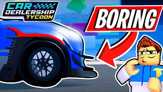 The New Drift Update Is Actually REALLY BORING (CAR DEALERSHIP TYCOON)