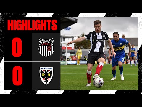 Grimsby AFC Wimbledon Goals And Highlights