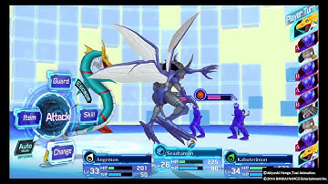 Digimon Story: Cyber Sleuth - Chapter 5 Boss Fight (Hard Mode)