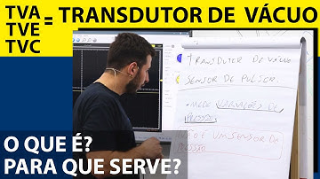 O que é o Transdutor de Vácuo? Para que serve? - Sensor de Pulso,  o que é TVA, TVE, TVC
