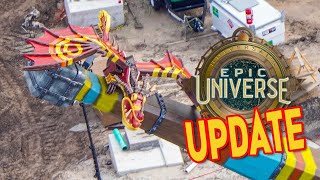 Epic Universe New Rides Installed | Major Progress On Hotels & Super Nintendo World