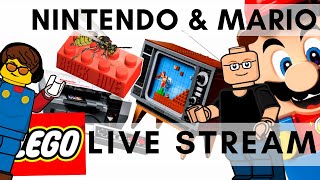 NINTENDO ENTERTAINMENT SYSTEM 71374 & SUPER MARIO 71360 - SATURDAY LEGO LIVE STREAM WITH FRIENDS