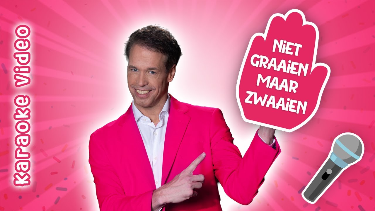 Dave van de Dam - Niet Graaien, Maar Zwaaien - (karaoke video) 🎤