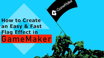 GameMaker Tutorial: How to Create an easy and Fast Flag Effect with Minimum Effort!