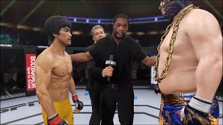 Bruce Lee vs. Lucha Libre - EA Sports UFC 4 - Epic Fight 🔥🐲