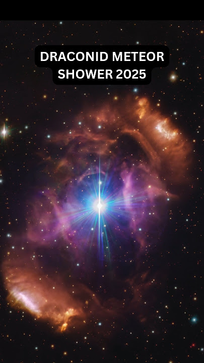 Draconid Meteor Shower 2025 #ytshorts #shorts #astronomy #space