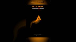 Animate Text Like a Pro: Mastering Path Blur in Photoshop! ✨🖌️