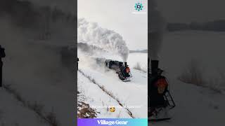 A Real-Life POLAR EXPRESS Just Pulled Up? 🚂 My Inner Child is SCREAMING! This is So Magical! #train