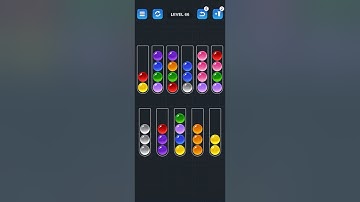 Ball Sort Level  66     Ball Sort Game - Color Puzzle Words Mobile Playlist #ballsortpuzzle