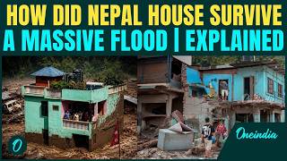 Why Did This Nepal House SURVIVE A Massive Flash Flood? Engineering Clue EXPLAINED