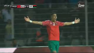 ملخص مباراة المغرب وليبيا (1 - 1)maroc vs libye