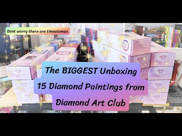 Diamond Painting Unboxing, Multi-function Storage