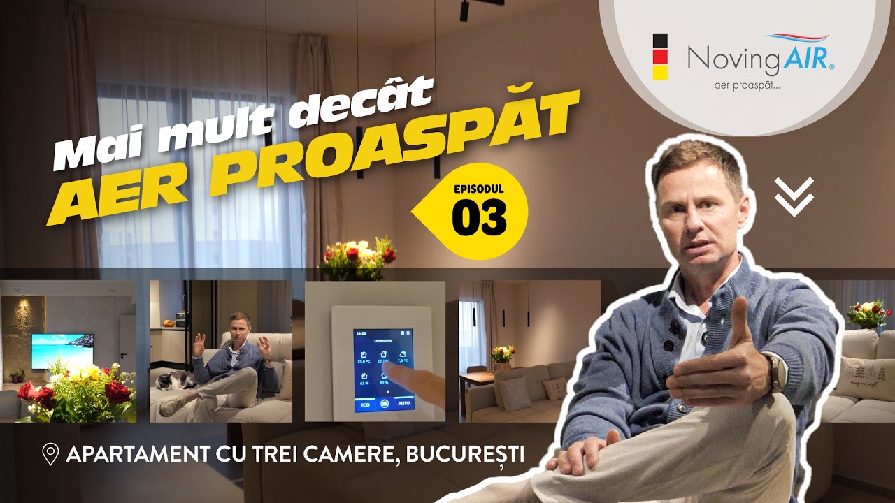 Ventilație și climatizare într-un apartament: mai mult decât aer proaspăt | Episod 3