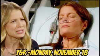 The Young and the Restless Spoilers Monday, November 18