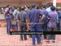 People protest against flat owners
