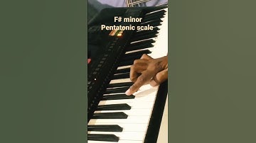 F#m Pentatonic scale #shortsvideo