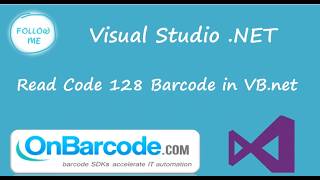 How to scan, read Code 128 barcodes using OnBarcode VB.NET Code 128 Barcode Reader library