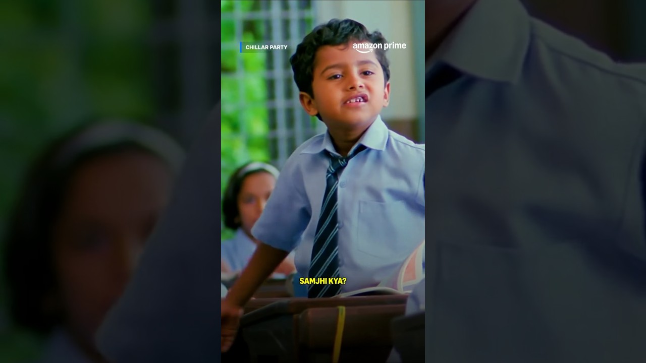 Janghya's ICONIC Chillar Party scene 😂 #primevideoindia #bollywood #trending #movie #chillarparty