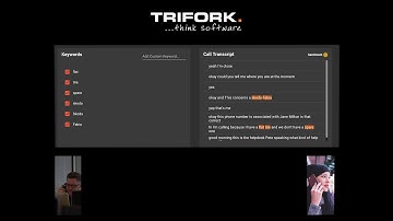 Trifork Demo Artificial Intelligence: Text to Keywords