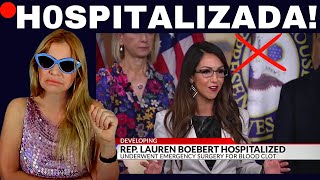 🔴La Republicana Lauren Boebert Operada De Urgencia De Un Coágulo⛔⛔⛔