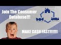 Consumer database advertisement