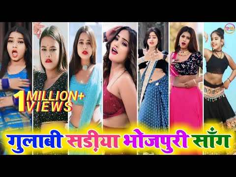 #video - गुलाबी साड़िया । Bhojpuri Tiktok Video ।  Bhojpuri insta reels 2023 । Tiki dance video