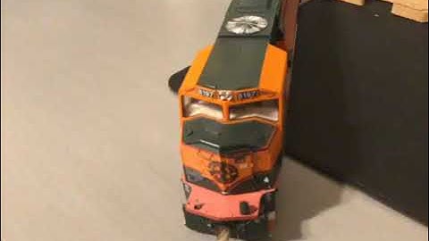 Overview of BNSF 8197 EMD