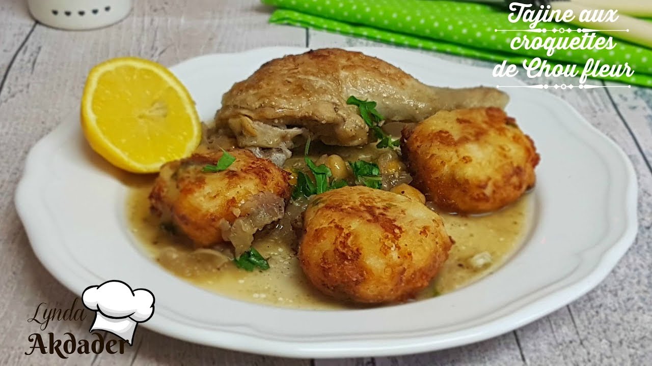 Tajine Aux Croquettes De Chou Fleur Youtube