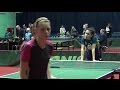 Дарья АЗАРЕНКОВА - Валентина САБИТОВА Настольный теннис, Table Tennis